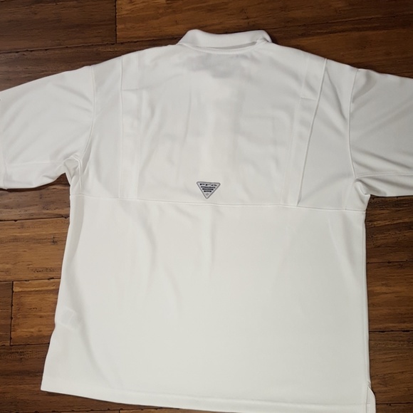 Columbia Golf Polo short sleeve white shirt - Picture 2 of 8